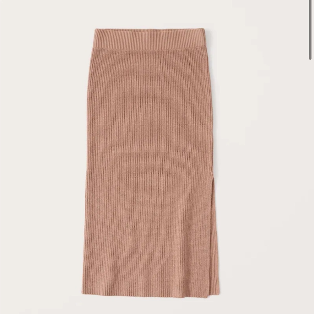 90s sweater midi skirt !